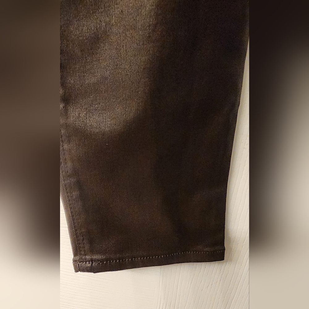 Sanctuary Hayden Womens Coated High Rise Skinny Jeans in Java size 26 - Picture 8 of 13